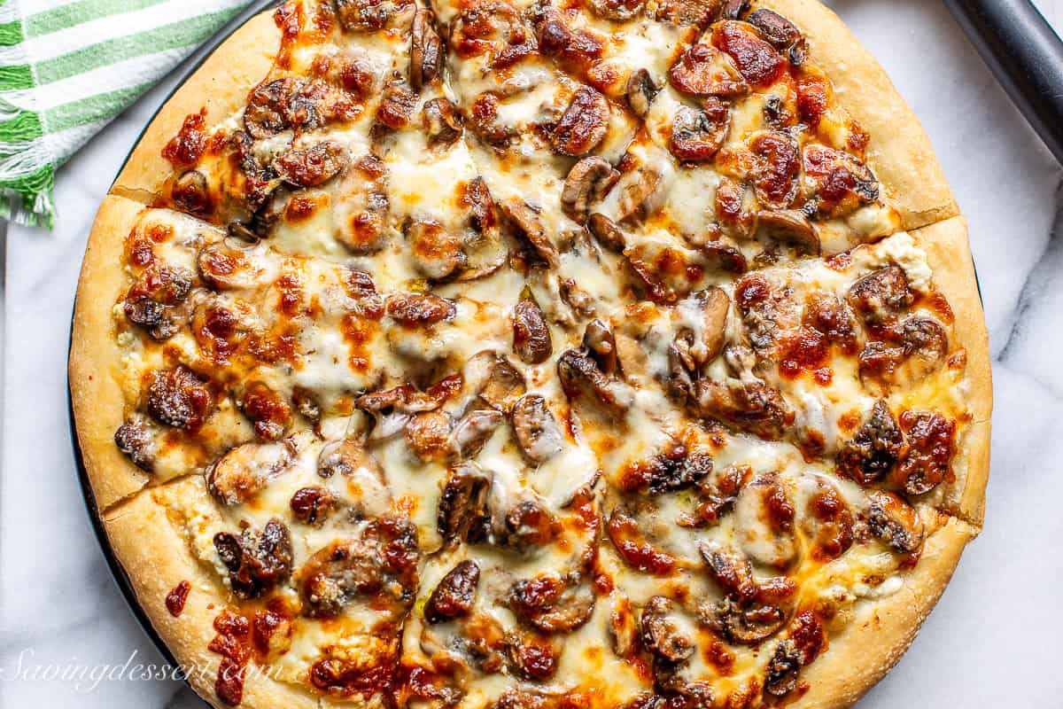 Mushroom Pizza