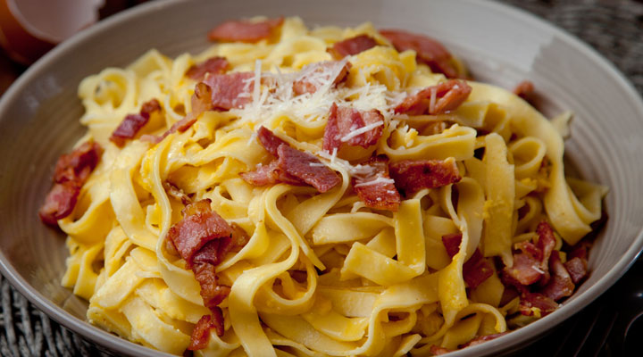 Fetuccini Carbonara